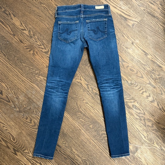 Ag Adriano Goldschmied The Farrah Skinny Ankle - High Rise Jeans Size 25 - Picture 3 of 9